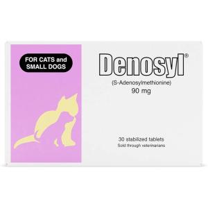imageNutramax Denosyl Liver and Brain Health Supplement for Small Dogs and Cats With SAdenosylmethionine SAMe 30 Tablets