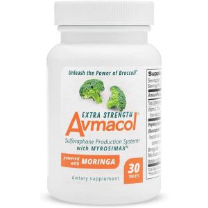 imageNutramax Laboratories Avmacol Extra Strength 1 Researched SulforaphaneProducing Brand for Detoxification Antioxidant Support Immune Health Adults ampamp Children Moringa 75 Tablets30 Count Pack of 1