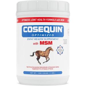 imageNutramax Cosequin Optimized with MSM Joint Health Supplement for Horses  Powder with Glucosamine and Chondroitin 1400 Grams